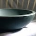 Subtle Blue Concrete Bowl - Tres Grande - French Country