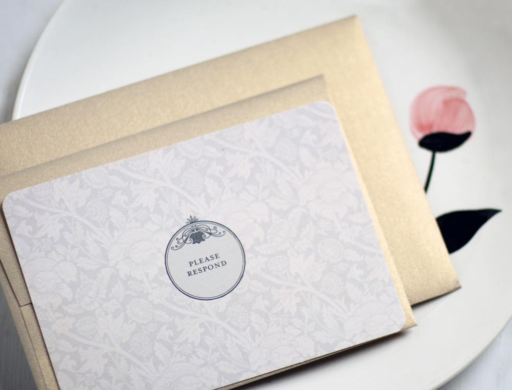100 Vintage Save the Date or Vintage Wedding Invitations Custom Intermezzo Design