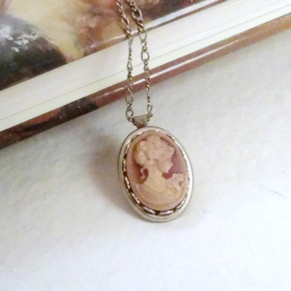 Victorian Jewelry Rose Cameo Necklace Antique Cameo Jewelry Ivory Cameo Jewelry