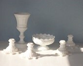 Instant Collection of Milk Glass