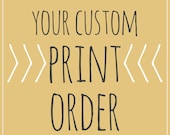 PRINT ORDER - Custom Order for purplepond - Mad Tea Party - 4x6 - 8