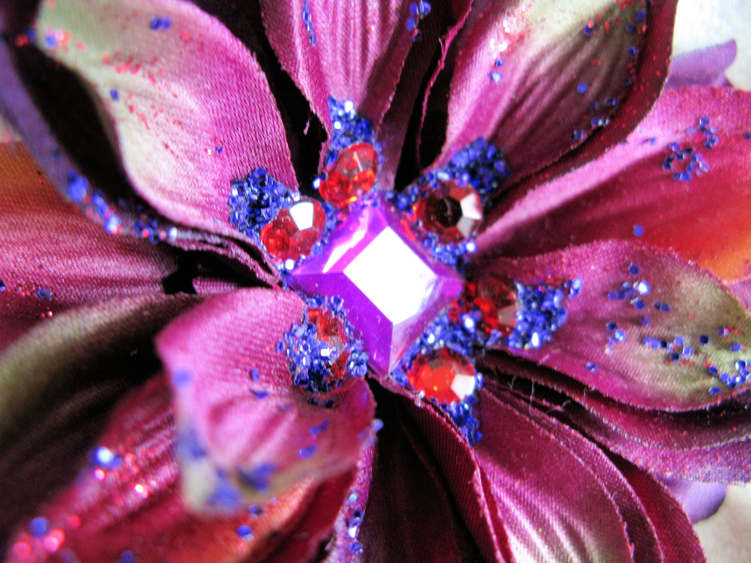 Twilight Garden Hair Flower