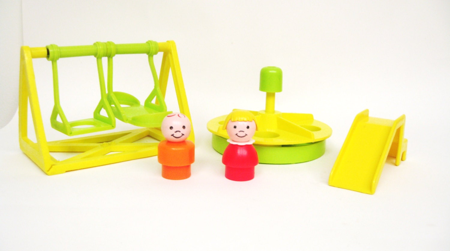 Fisher Price Playground Pieces with Kids