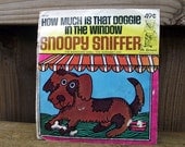 Vintage 1960s Mr Pickwick How Much Is That Doggie In The Window 45 Record with Original Cover Sleeve (FAG2003)