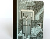 Small notebook - 80 pages, upcycled covers
