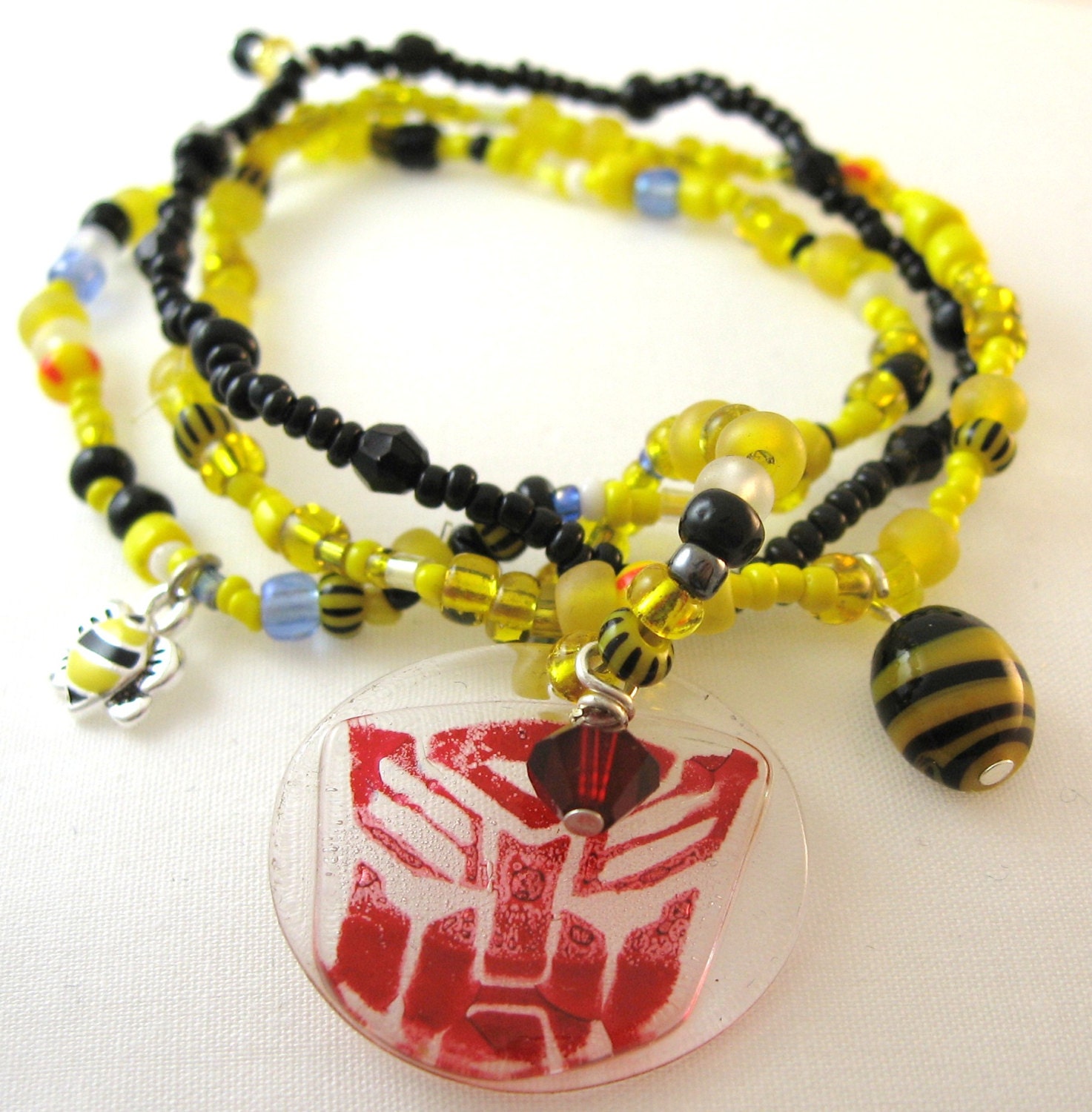 Custom 3-strand bundle bracelet in your choice of Transformers character