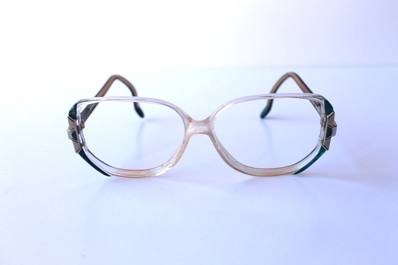 SALE Early 90s Pop Artsy Glasses Frames