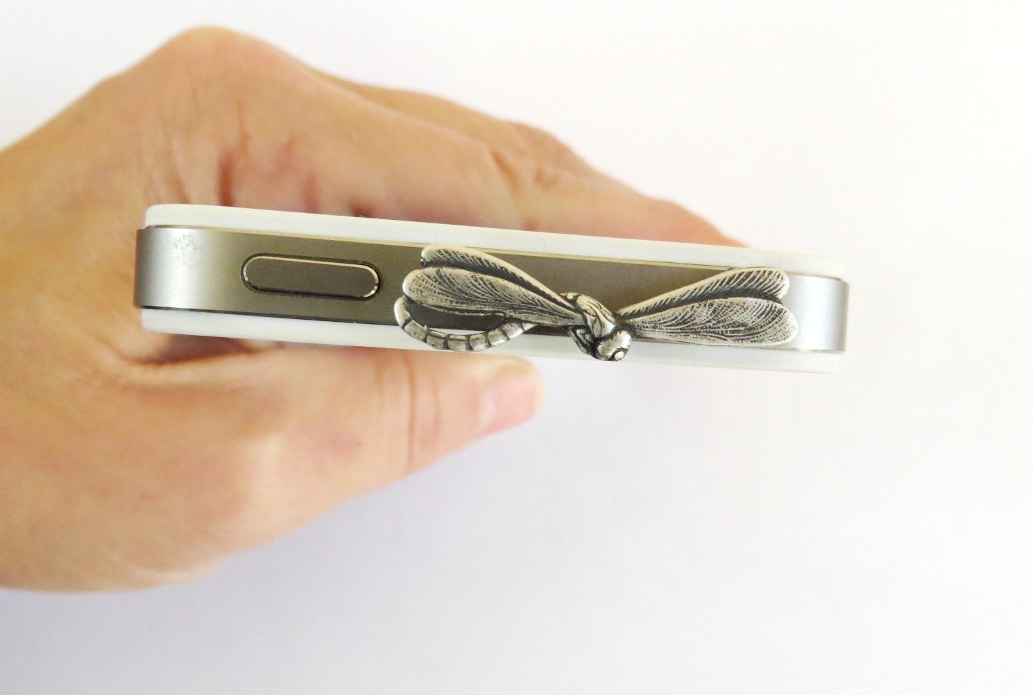Steampunk Dragonfly Bracelet- Sterling Silver Ox Finish