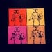 LES MINIS MIGNONS - Chanel Talking Heads Mini Canvas Magnets - Hand Painted Fine Art
