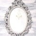 DECORATIVE VINTAGE MIRRORS For Sale French Country Oval Shabby Chic Mirror 33"x21" Ornate Decorative Wall Mirrors Framed Vanity Mirror
