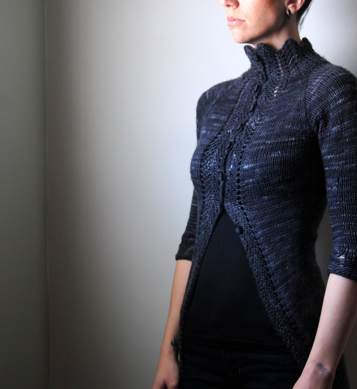 FORTRESS Knitting Pattern PDF Cardigan