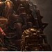 Immortal Empress Chinese Steampunk Print by James Ng
