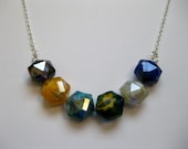 Geometric Crystal Necklace