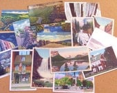 VINTAGE Antique POSTCARDS Location Postcards Originals Blanks Unused Sixteen (16) Postcard Vintage Paper Destash (Y148)