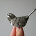 bird bottle opener vintage bottle opener silver colour
