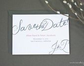 Modern Save the Date Card (Sample)