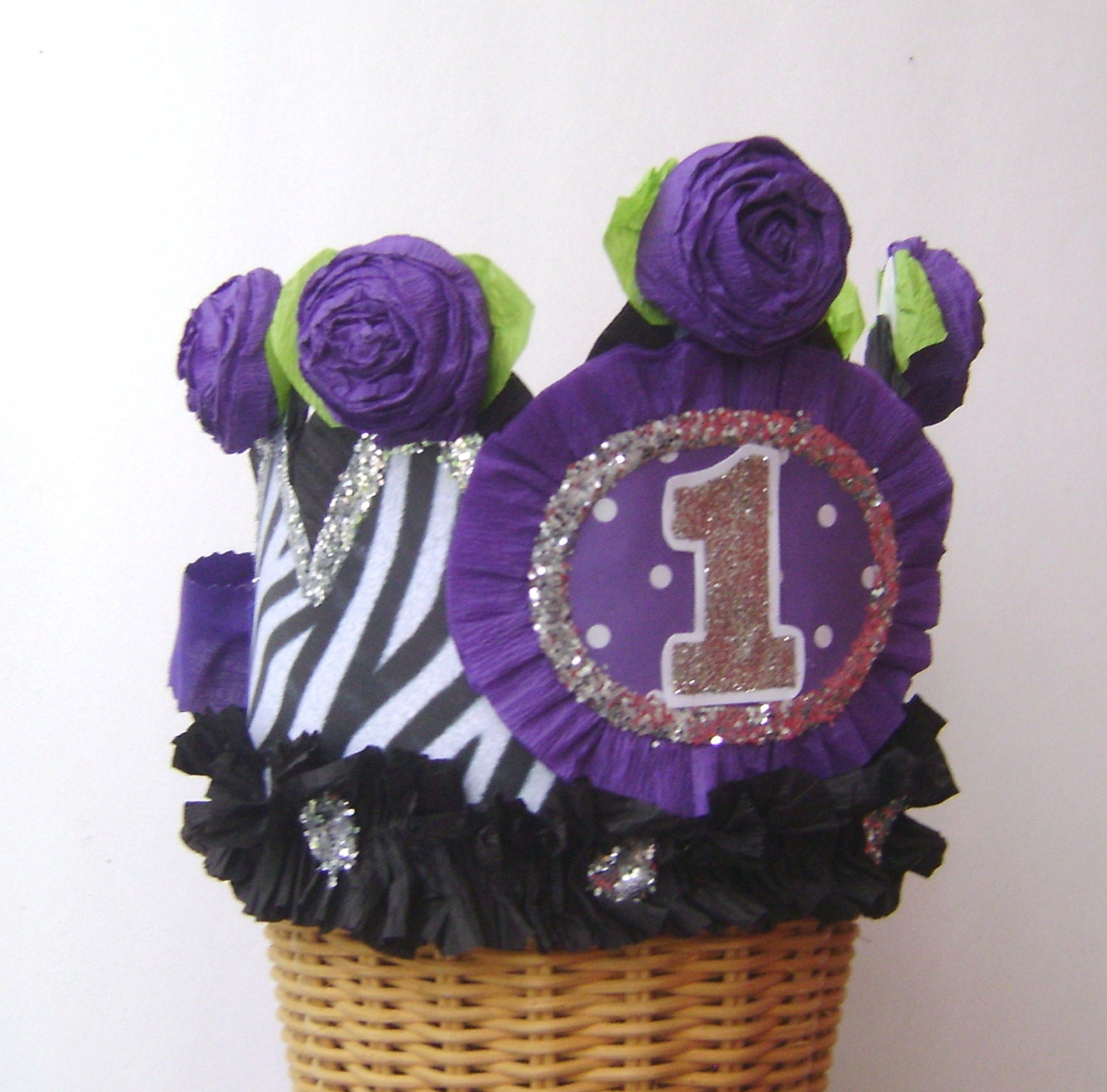 1st Birthday Party Crown/Hat - customize with any number or banner Adult or Child Il_170x135