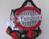 Birthday Crown/Hat- FABULOUS or customize with any saying Il_170x135