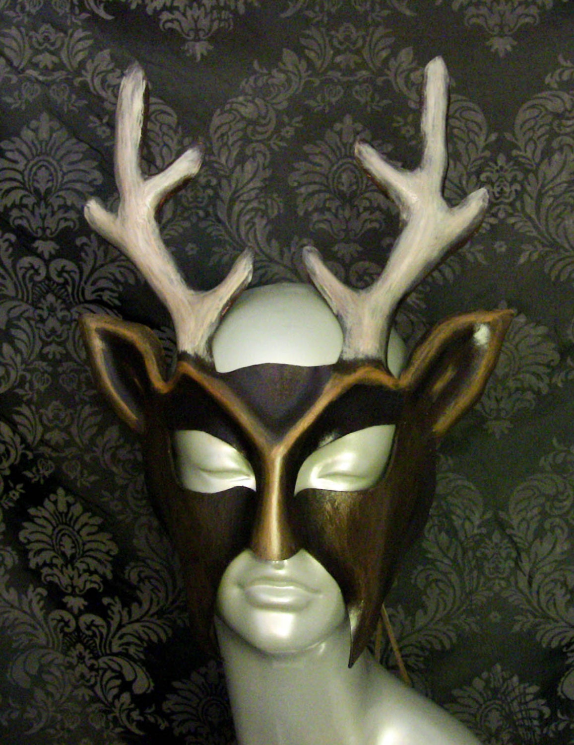 Stag Leather Mask