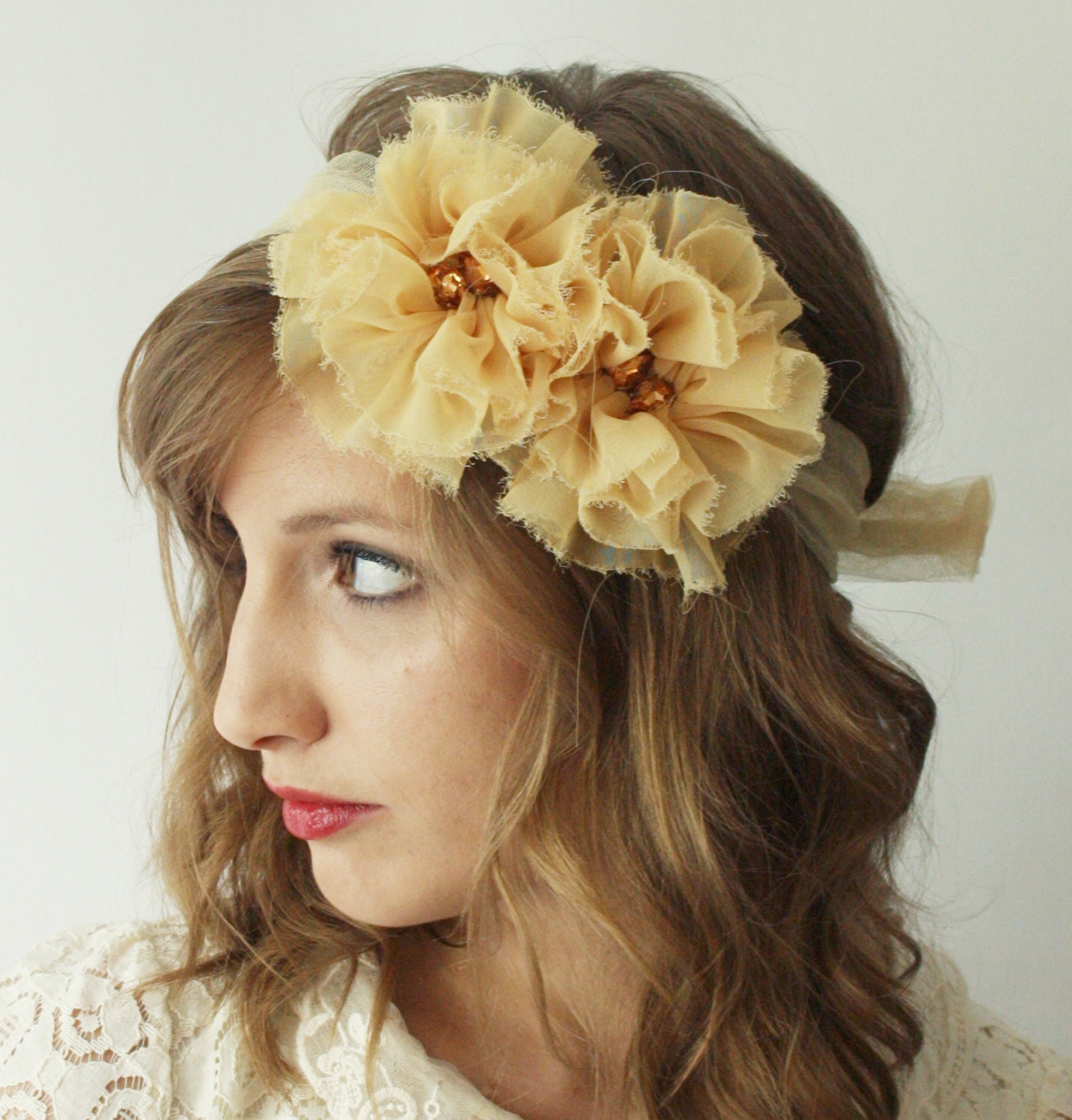 Flower Wrap headband