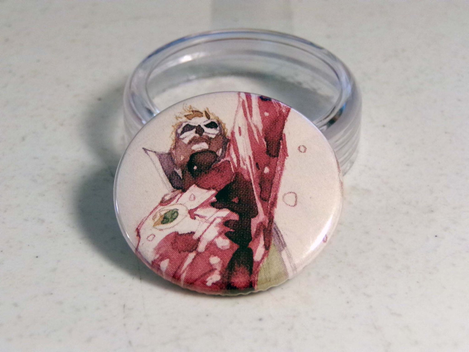 Comic Book 1.5" Button// Green Lantern Alan Scott