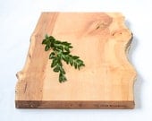 Large Rustic Serving Board, Natural Edge Salvaged Wood 842, Ready to Ship