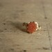 vintage faux goldstone ring / FLICKER