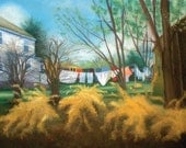 Spring Cleaning, full size giclee