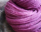 Bounce - Purple - Handdyed sock weight yarn organic merino