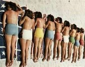 high waisted bikini BOTTOMS Only  pick your color