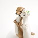 Weasel Wedding Cake Topper by Bonjour Poupette