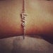 Sterling Silver Dainty Sideways Love Bracelet, Love Charm, Everyday Jewelry, Dainty Jewelry