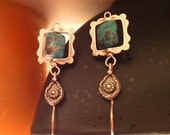 Turquoise Boho Earrings