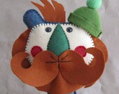 Holkham Coastal Woodsman Felt Doll  Artist Bear