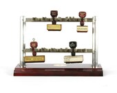 vintage atlas rubber stamp rack