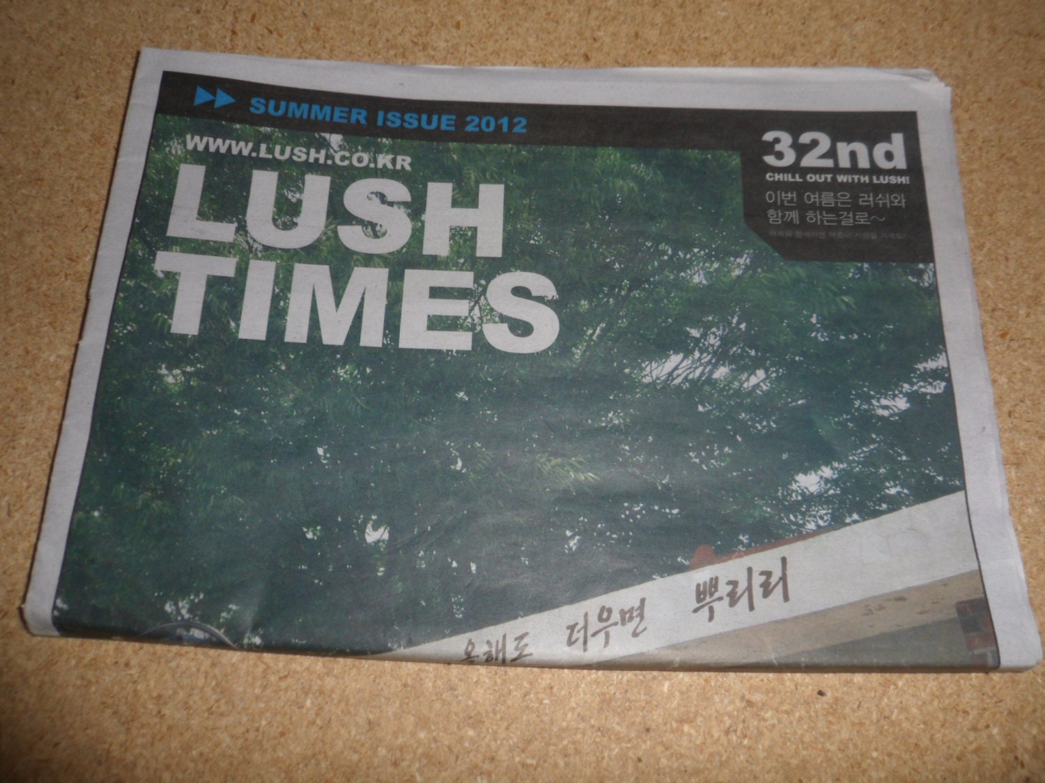 Lush Times Korea Summer 2012 make-up bag