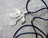 PENDANT sterling silver contemporary jewelry nature - Flora Collection