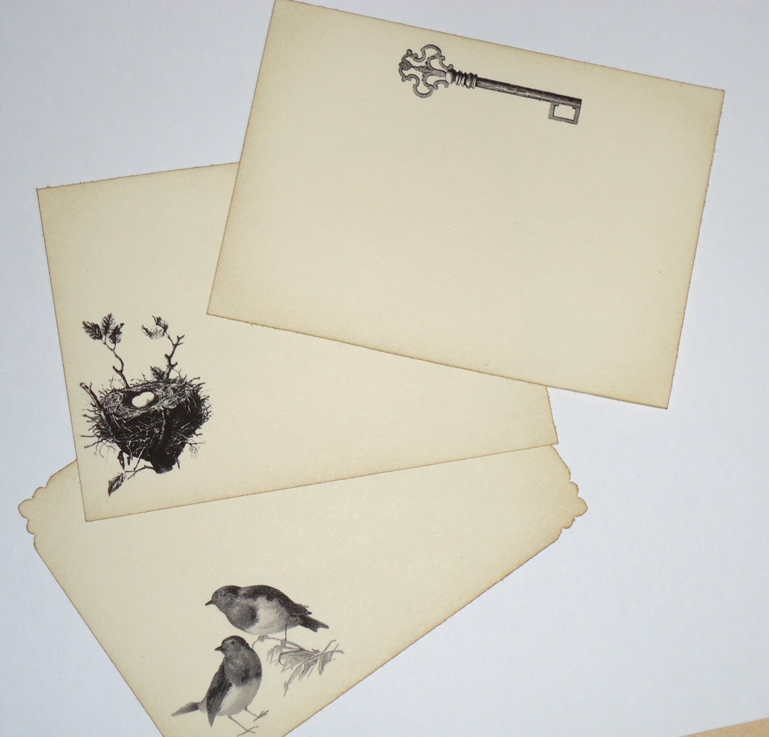 Small Wedding Wish Cards For Use with a Bird Cage as Guest Book Alternative