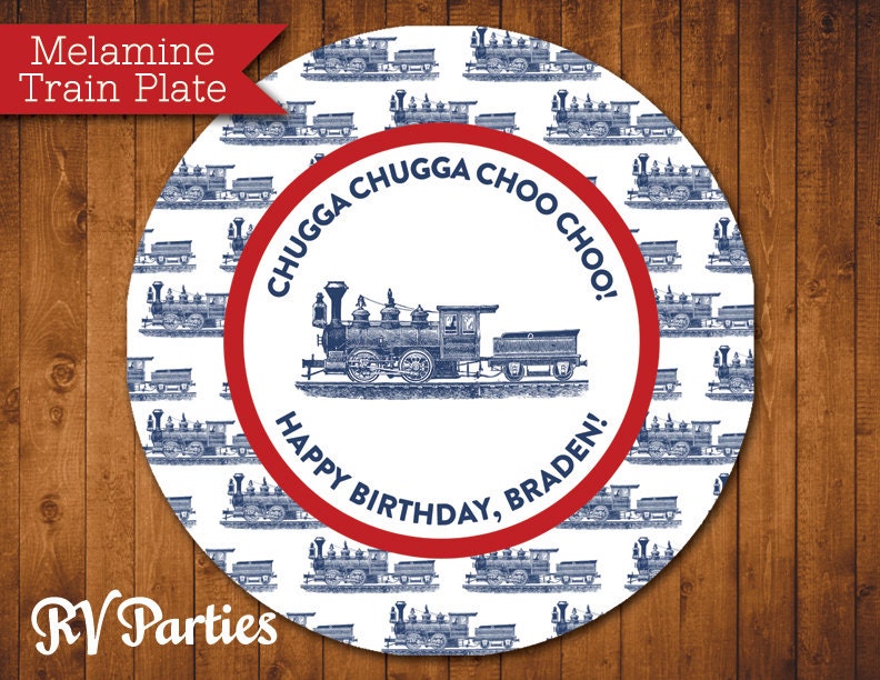 Custom Train Plate (Melamine) Il_170x135