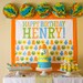 Friendly Monster Bash Vinyl Backdrop (File to print on your own)