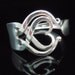 Recycled Jewelry Fork Bracelet in Heart Design Number Three