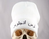 Embroidery Los Angeles Arabic Script Beanie