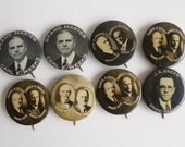 SALE 8pc Large Secret Society Odd Fellows Button Stick Pins