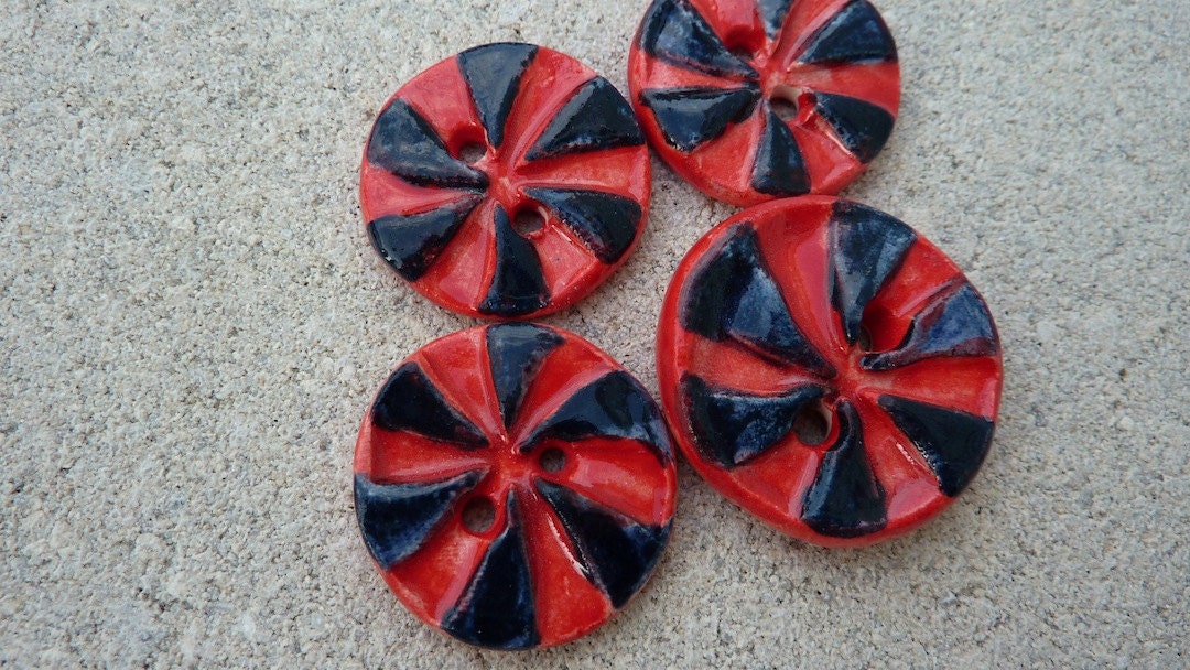 Handmade Clay Buttons