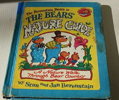 Vintage 1968 Berenstain Bears Nature Guide