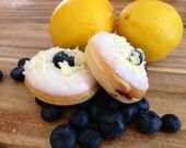 Blueberry-Lemon donuts