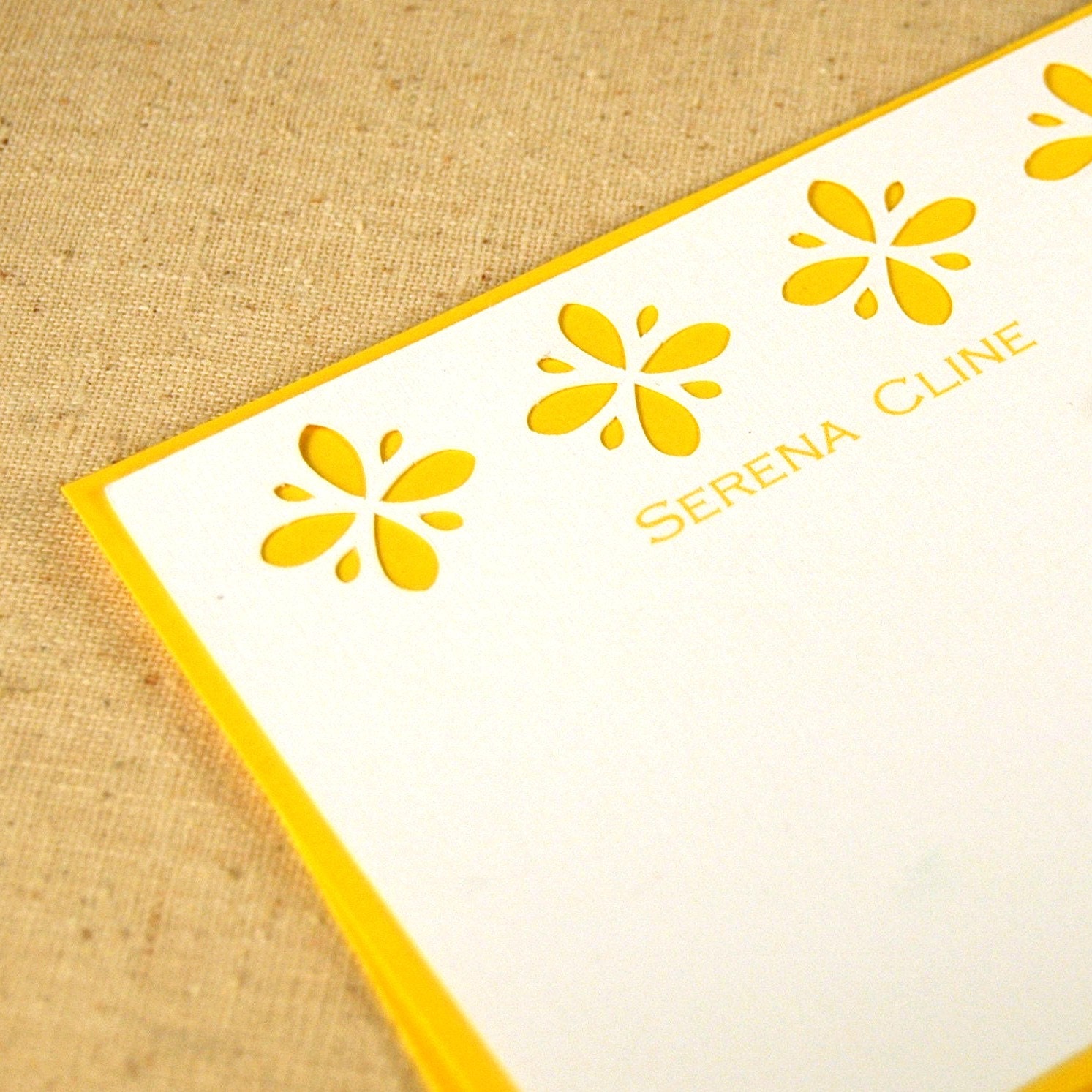 Personalized Stationery - Medallion Flats