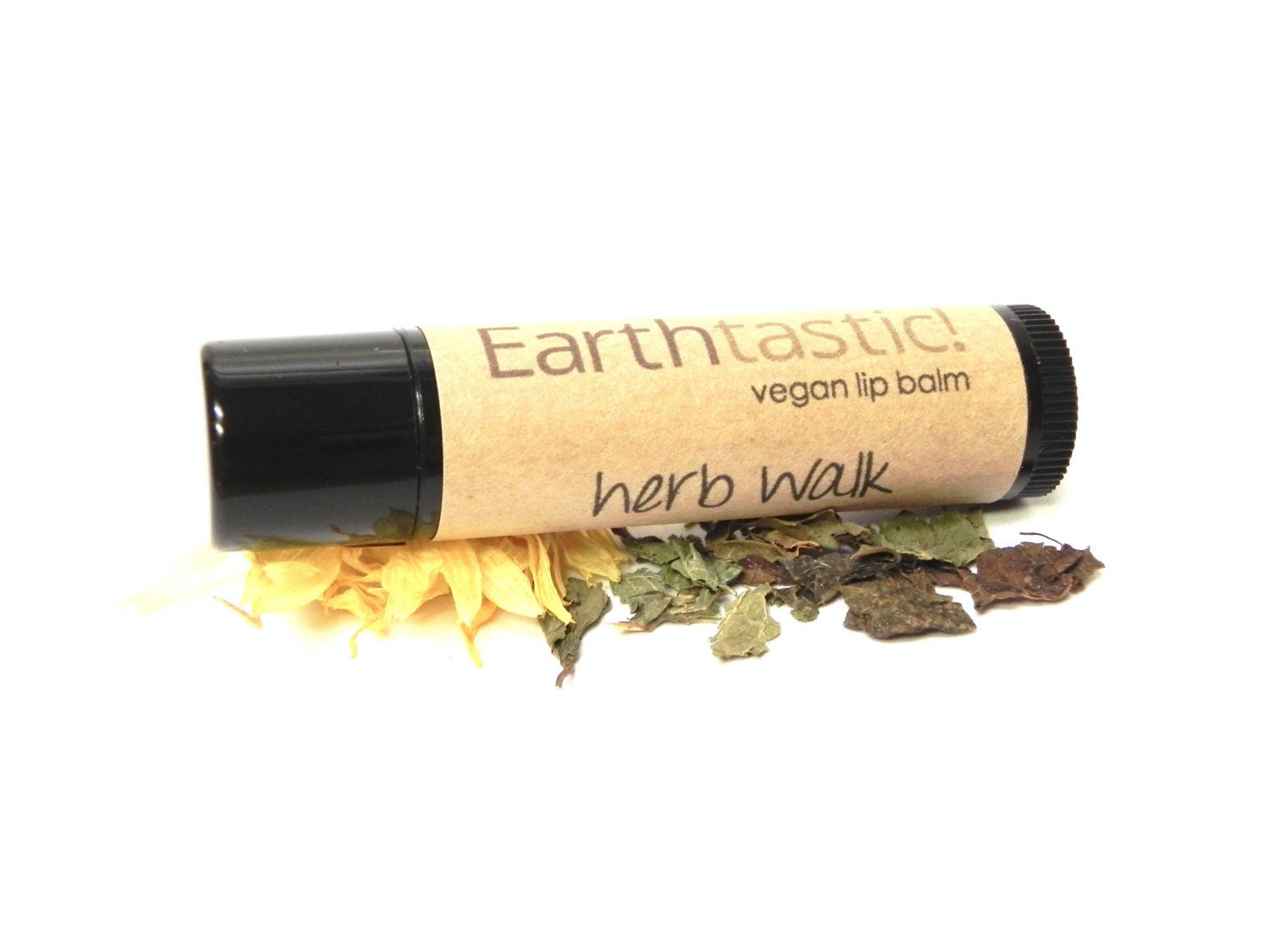 Natural Vegan Lip Balm - Herb Walk. Cold Sores. Nut-Free. Botanicals.