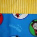 Thomas the Train Caddy Roll up Tote with Railroad Tracks