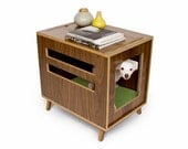 SALE - 20% OFF Thru 5/31 - Mid Century Modern Dog Crate
